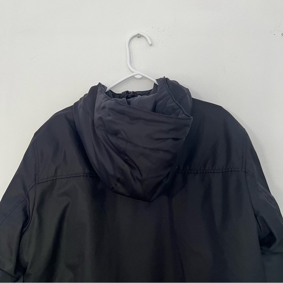 Parka PRODUKT (Jack&Jones) Warm Winter Jacket all black with zippers & buttons - Picture 4 of 8